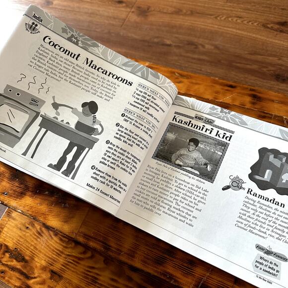 Vintage 1995 The Kids' Multicultural Cookbook Food & Fun Around The World Book - Picture 6 of 11